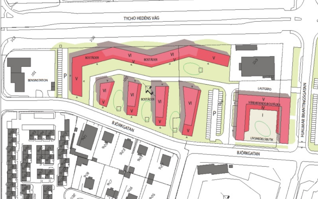 Björkgatan Uppsala Exploateringsutredning (Utfört inom Tema Arkitekter)