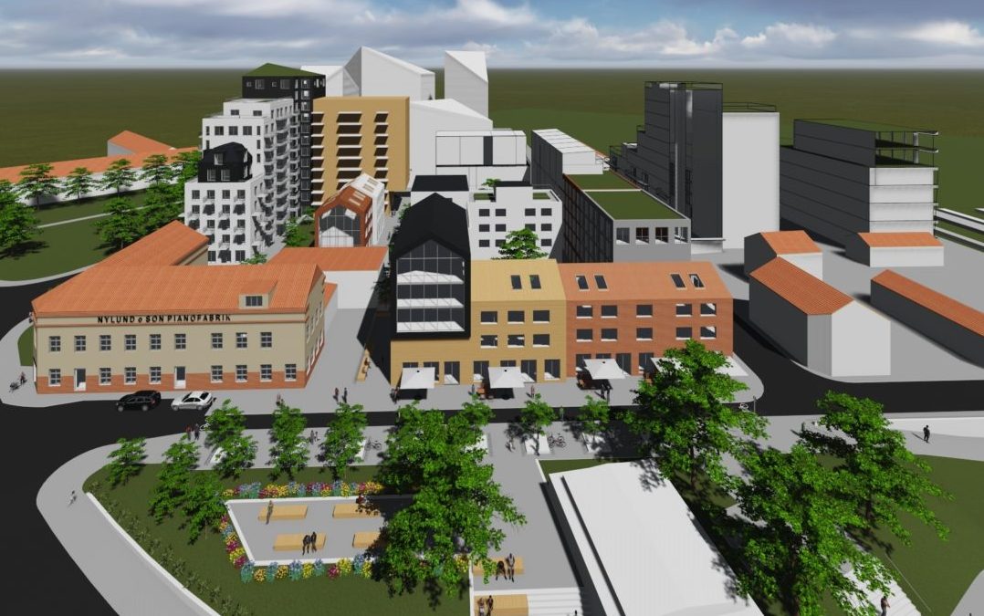 Detaljplaneutredning Kv Gudur o Vale Uppsala (Utfört i samarbete med Tema Arkitekter)